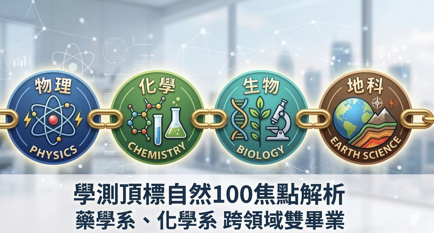 學測頂標自然100焦點解析